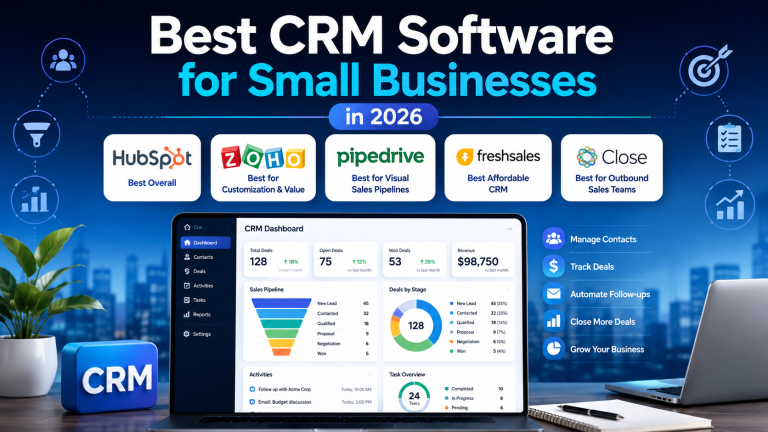 Best CRM software for small businesses in 2026